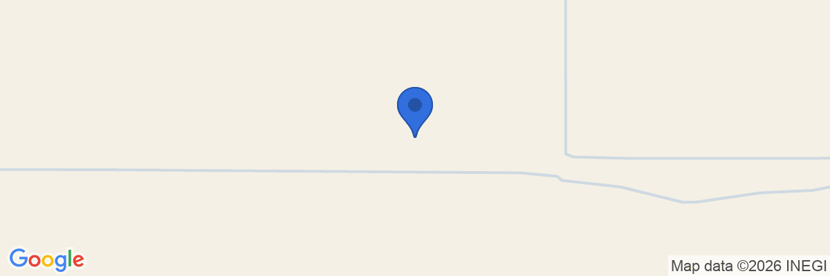 Map showing facility locations